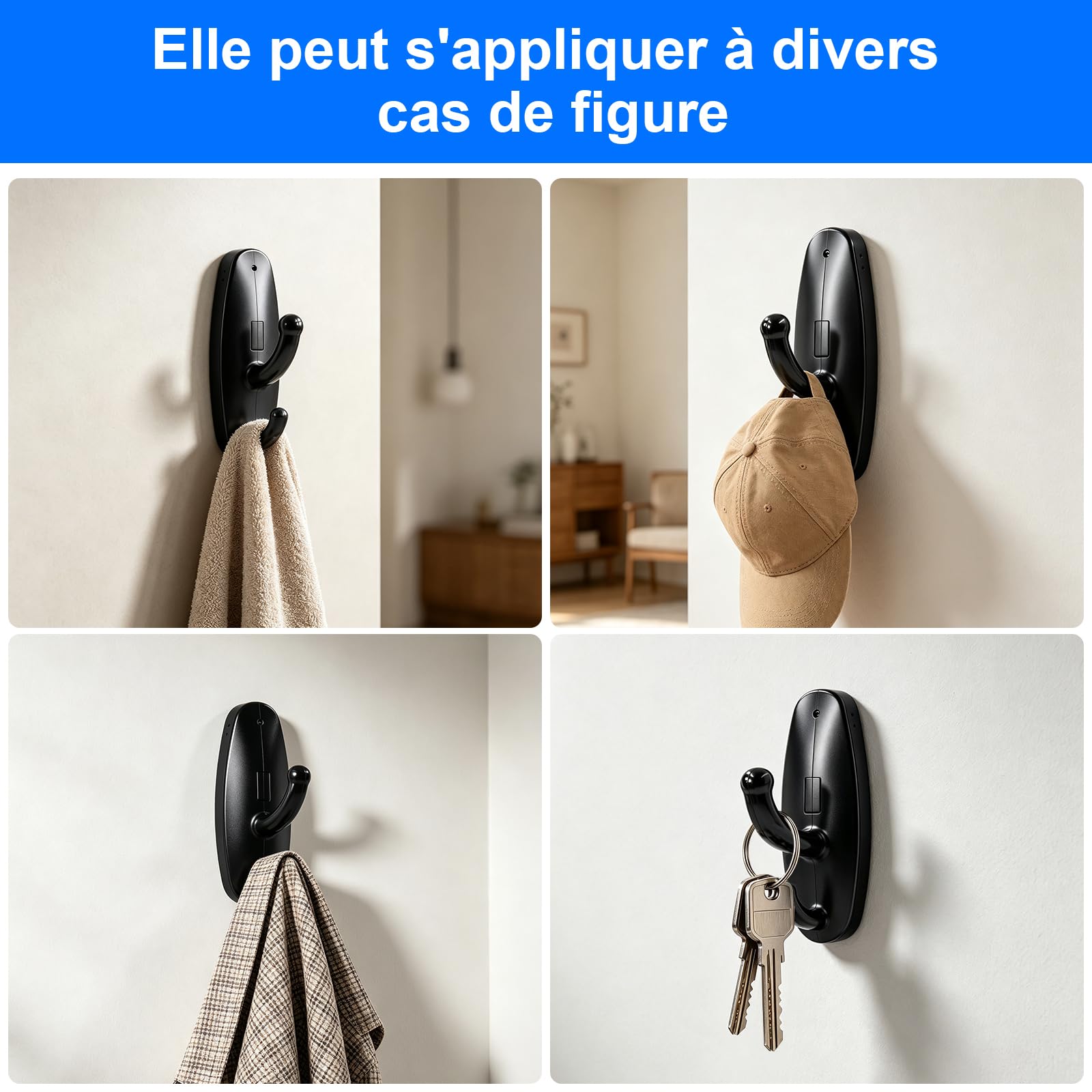 Mini Caméra Espion Discrète HD 1080P, Micro Caméra Cachée avec Détection de Mouvement pour Usage Interne