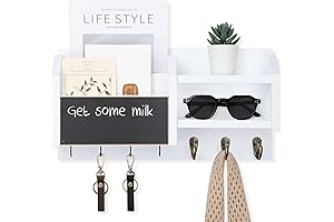 Wall-Mounted Key and Mail Organizer: Enhancing Entryway Aesthetics and Functionality