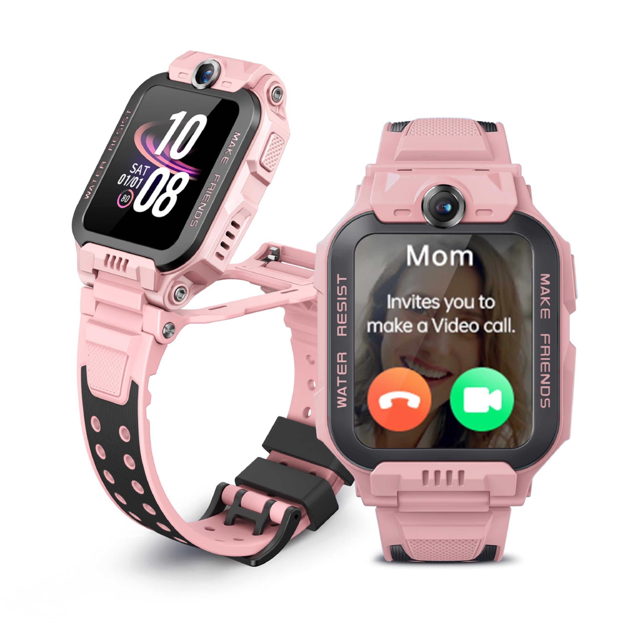 imoo Original Kids Watch Phone Z7 [4G Cellular + GPS + Health], 4G Smartwatch, HD Video & Voice Call, GPS Enabled with 14 Days Historical Track, Kids Emotion Detector, HeartRate, Body Temp., SPO2-image-25