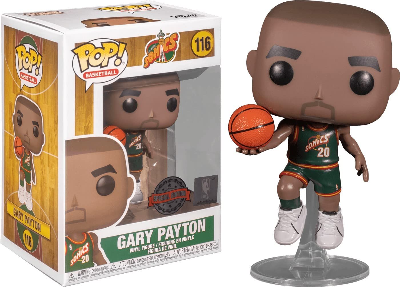 Funko Pop! NBA: Sonics - Gary Payton