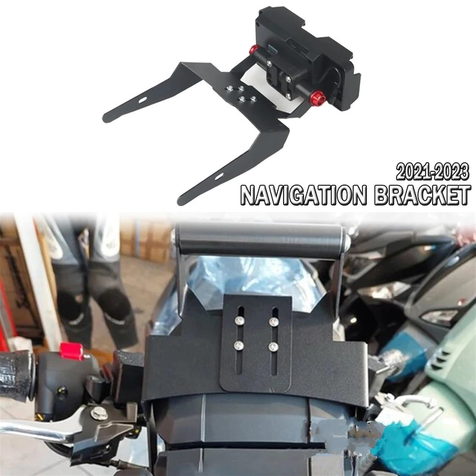 Soporte GPS De Cabina Para ADV350 Para ADV 350 2021 2022 2023 Soporte Para Teléfono Con GPS Para Motocicleta Soporte Frontal Soporte De Navegación Para Parabrisas Parabrisas GPS Soporte(Navigation bra