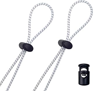 Flow Goggle Strap Kit (2-Pack) - Replacement Bungee Cord Straps for Swim Goggles