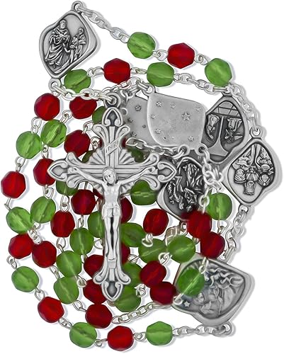 Miniatura 4 de Historia de la Navidad Rosario regalo Set Por venerare