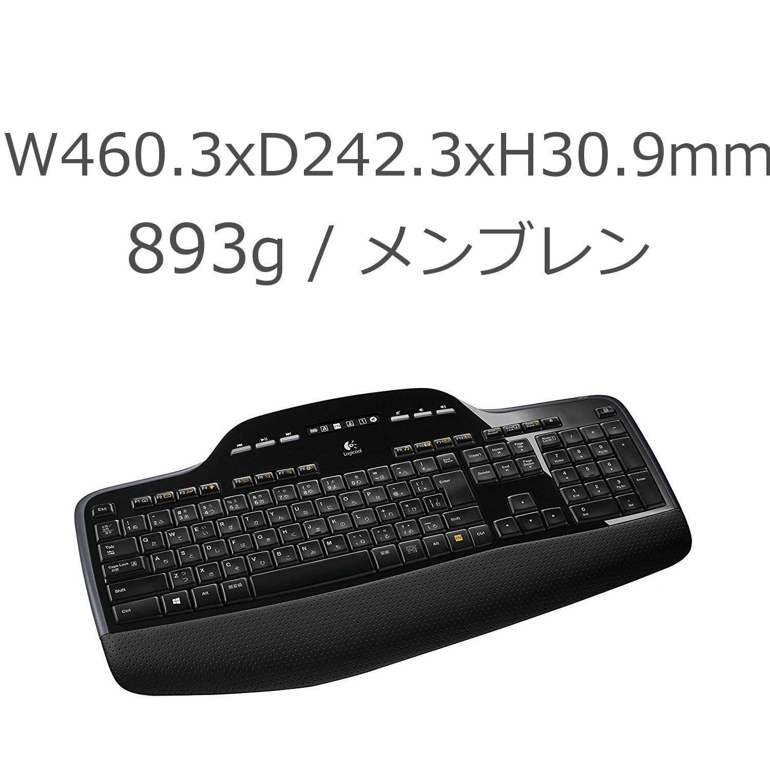 Amazon.co.jp: LOGICOOL ワイヤレスデスクトップ MK710t : パソコン 