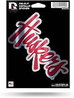 Vista 1 de Rico Industries NCAA - Calcomanía metálica troquelada de 5 x 7 pulgadas (decoración automática o para el hogar)