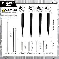 Vista 2 de 24pcs Metal Puzzle Tool Set DIY Model Kits With Clippers, Edge Bending Tab, Twisting Cylinder, Cone Shape Bend Assist, Wire Wrapping Mandrel, Ball