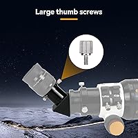 Vista 8 de SVBONY Espejo diagonal SV221 de 1.25 pulgadas, diagonal de prisma de imagen correcta de 45 grados que proporciona vistas nítidas que son del lado