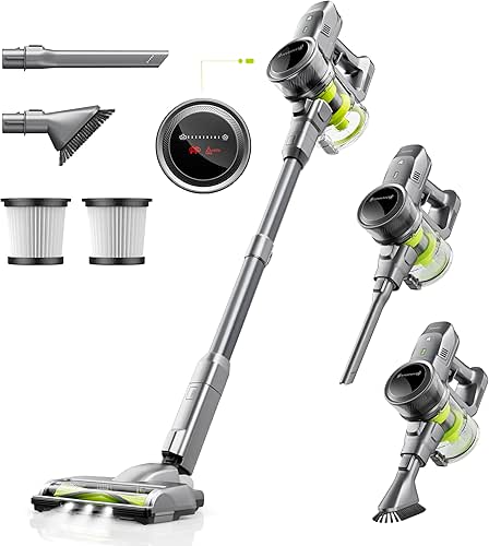 kalado Aspirateur sans Fil 26000pa, Aspirateur Balai sans Fil avec