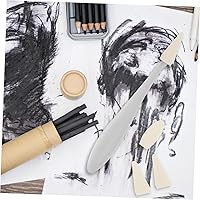 Vista 6 de Cabezales de herramientas de limpieza de bocetos, paquete de 40 borradores amasables para reemplazo de borrador de lápiz