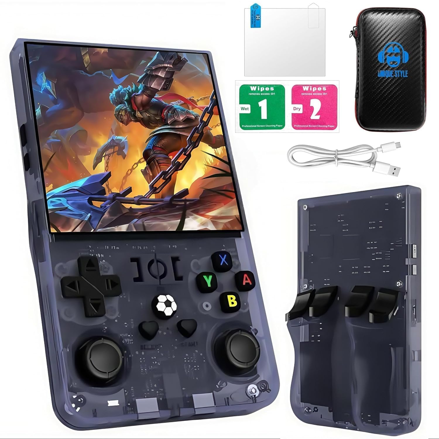 PICSTAR R36 Ultra Max Retro Handheld Game Console 4.0 Inch 128GB - Image 1