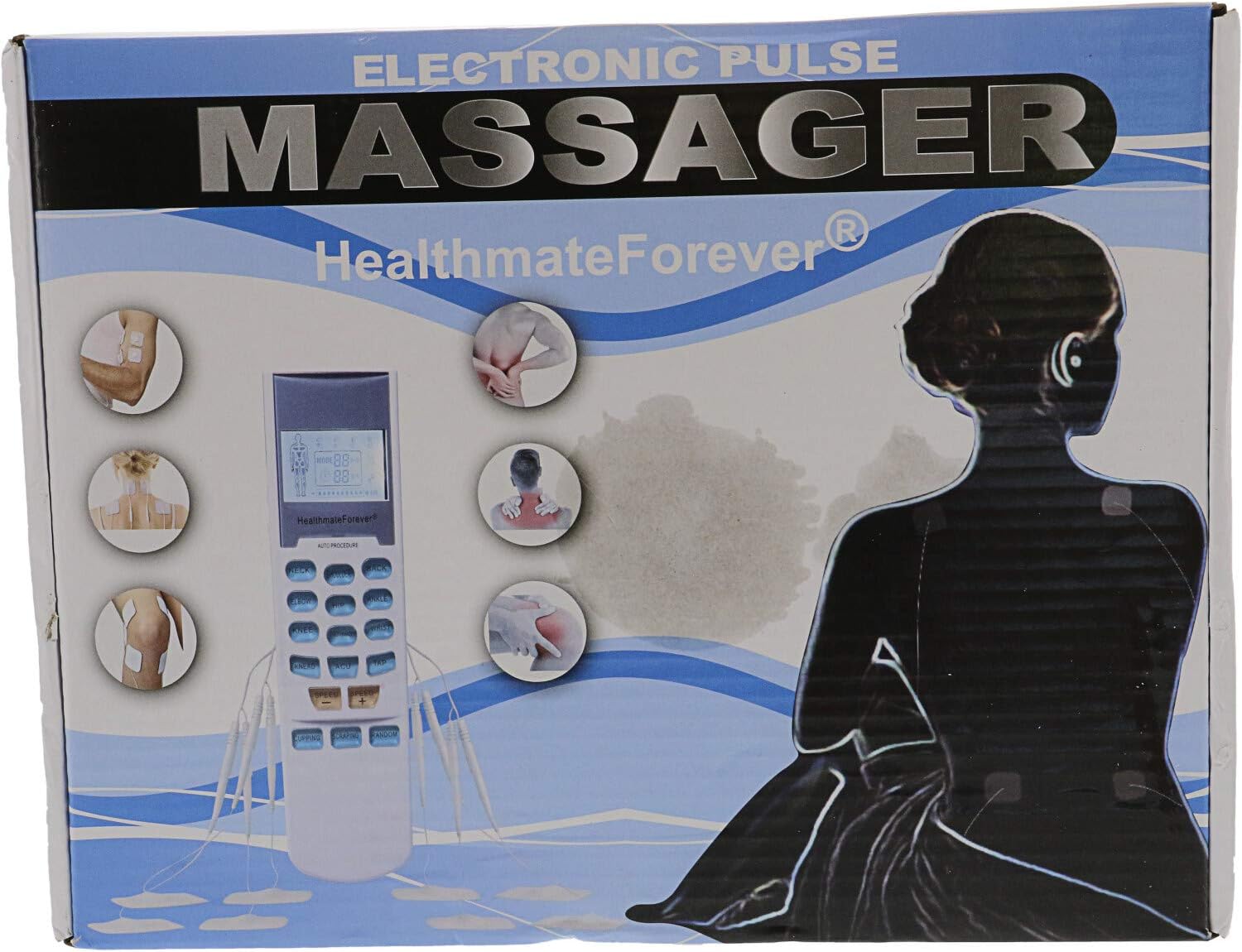 HealthmateForever - Electronic Pulse Massager Handheld YK15AB