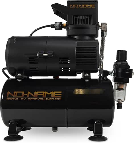 NO-Name Quiet Compressor for Airbrush with air Tank Model Tooty