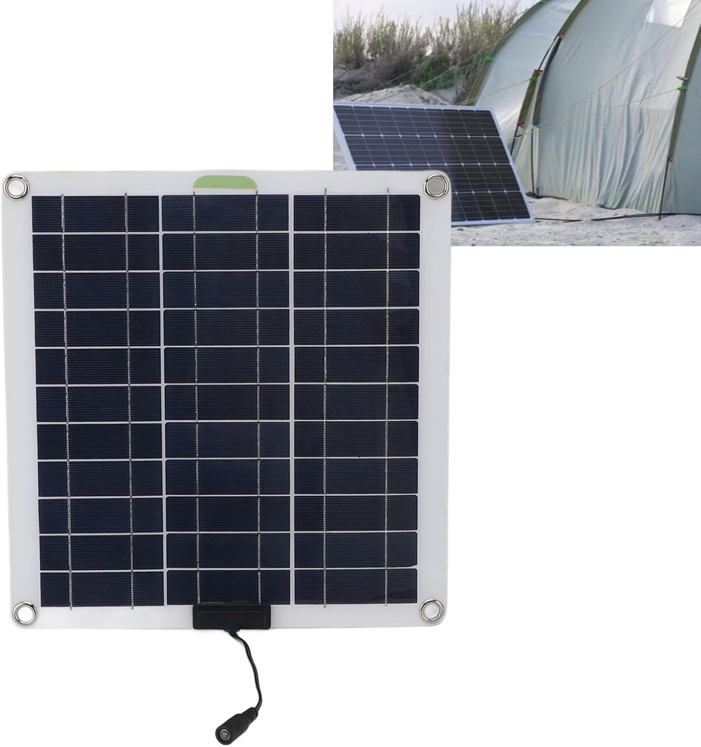 200W Solar Panel Kit, Solar Charge Controller with OBD Plug, Portable Power Solar Panel for Car Truck Boat RV Motorcycle Marine
