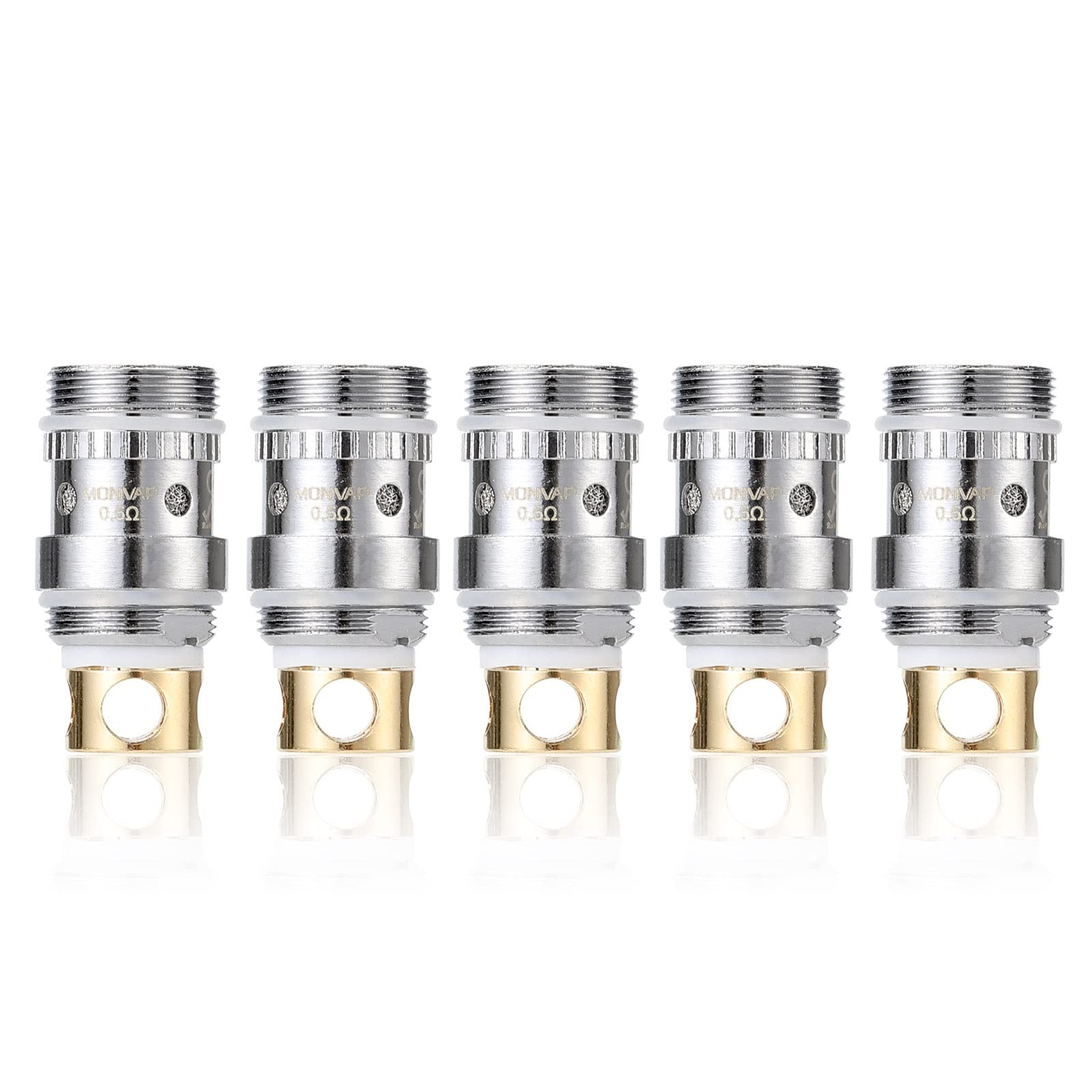 MONVAP M50/M75 Coils, 0.5ohm, 5 pcs in a Pack Replacement Coils No Nicotine
