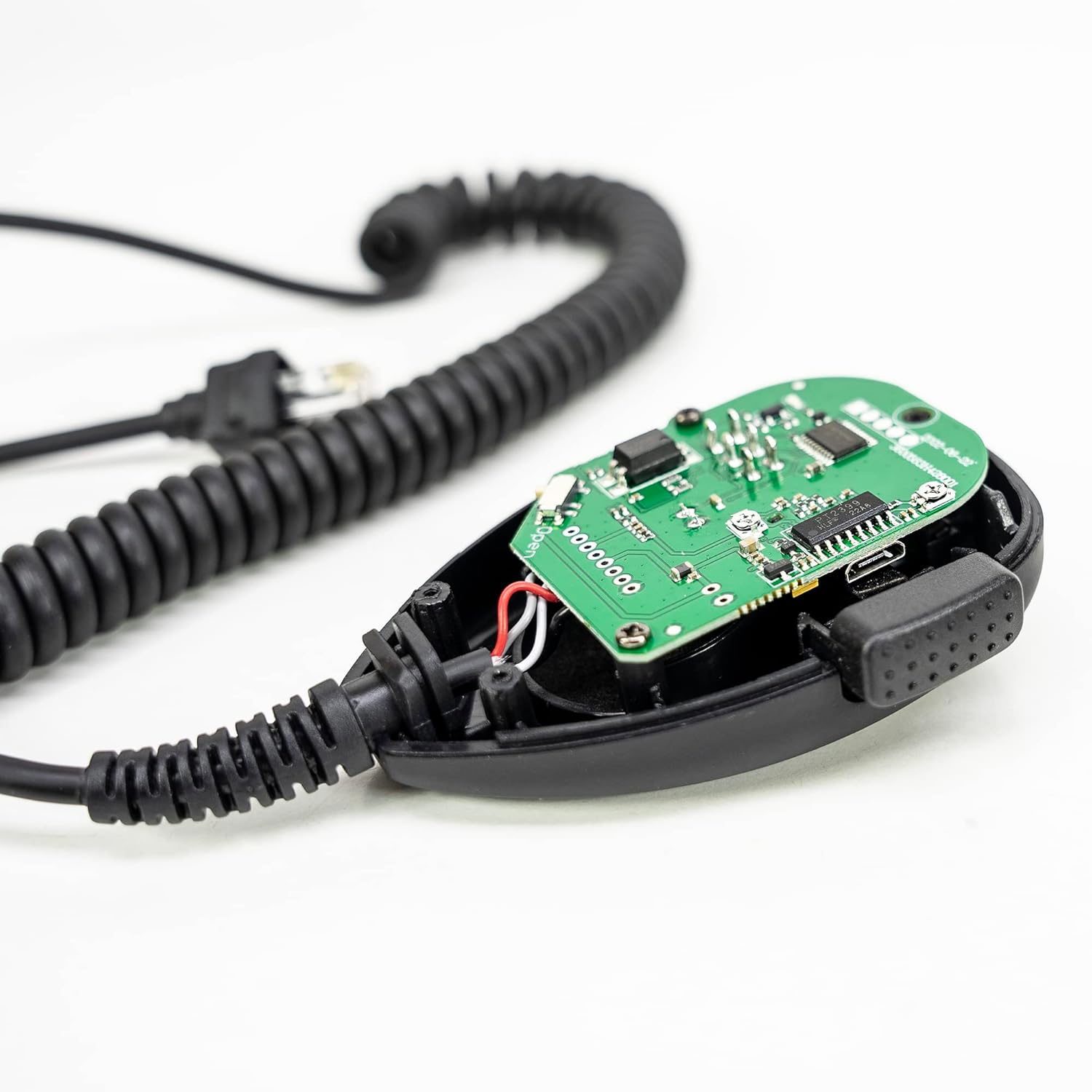 Close-up of the PNI ECH01 module circuit board