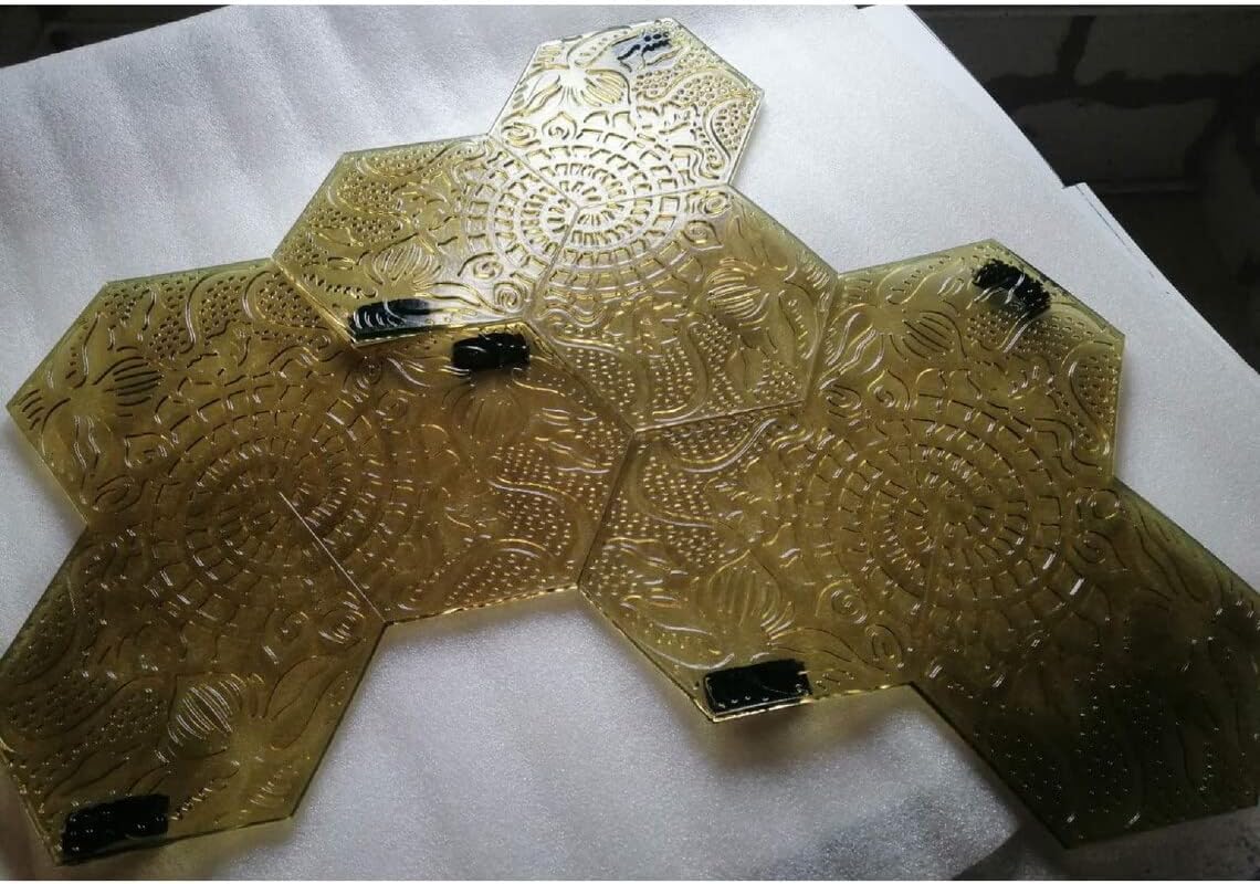 Polyurethane Stamp "Gaudie" | Decorative Texturing Concrete Stamping Cement Imprint Texture | 520 х 520 х 10 mm | 20,47'' х 20,47'' х 0,39''