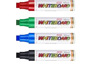 Fat Dry Erase Markers 12mm-tip Assorted Colors Pack of 4