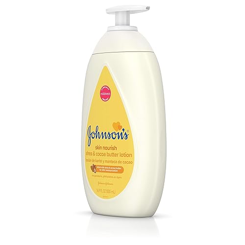 Miniatura 6 de Johnsons Baby Loción hidratante para la piel seca con karité manteca de cacao 169 onzas líquidas paquete de 3