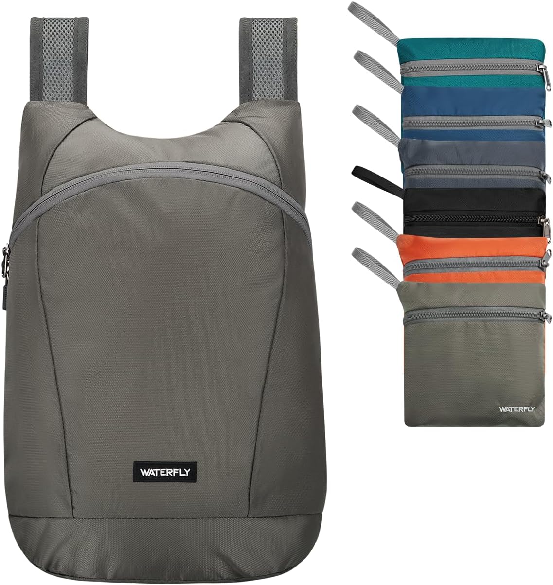 Ultralight Foldable Backpack 15L: Small Packable Hiking Daypack Ultra Lightweight Rucksack Sporty Day Pack for Outdoor Sports Travel Shopping Men Women