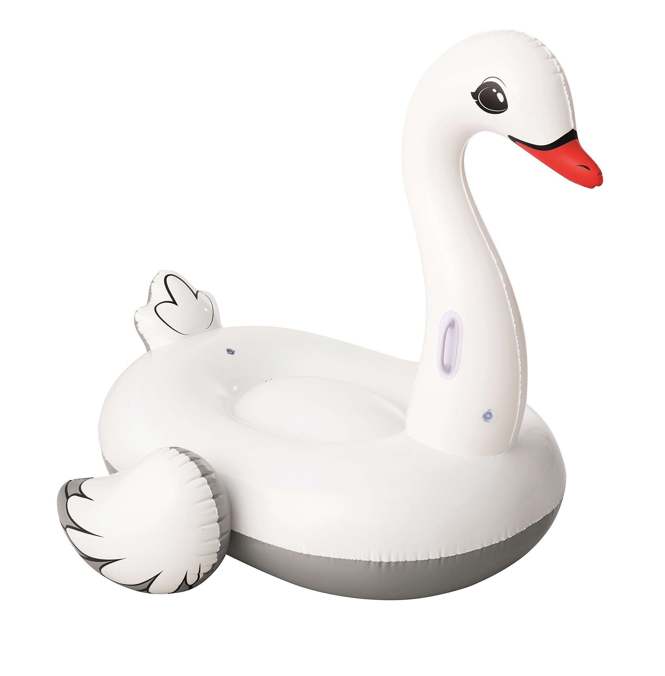 Bestway 4111 Supersized Swan Rider pływający zwierzak, 196 x 174 cm