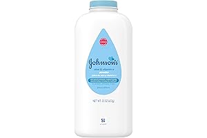 JOHNSON'S JOHNSON'S Pure Cornstarch Baby Powder with Aloe Vera & Vitamin E