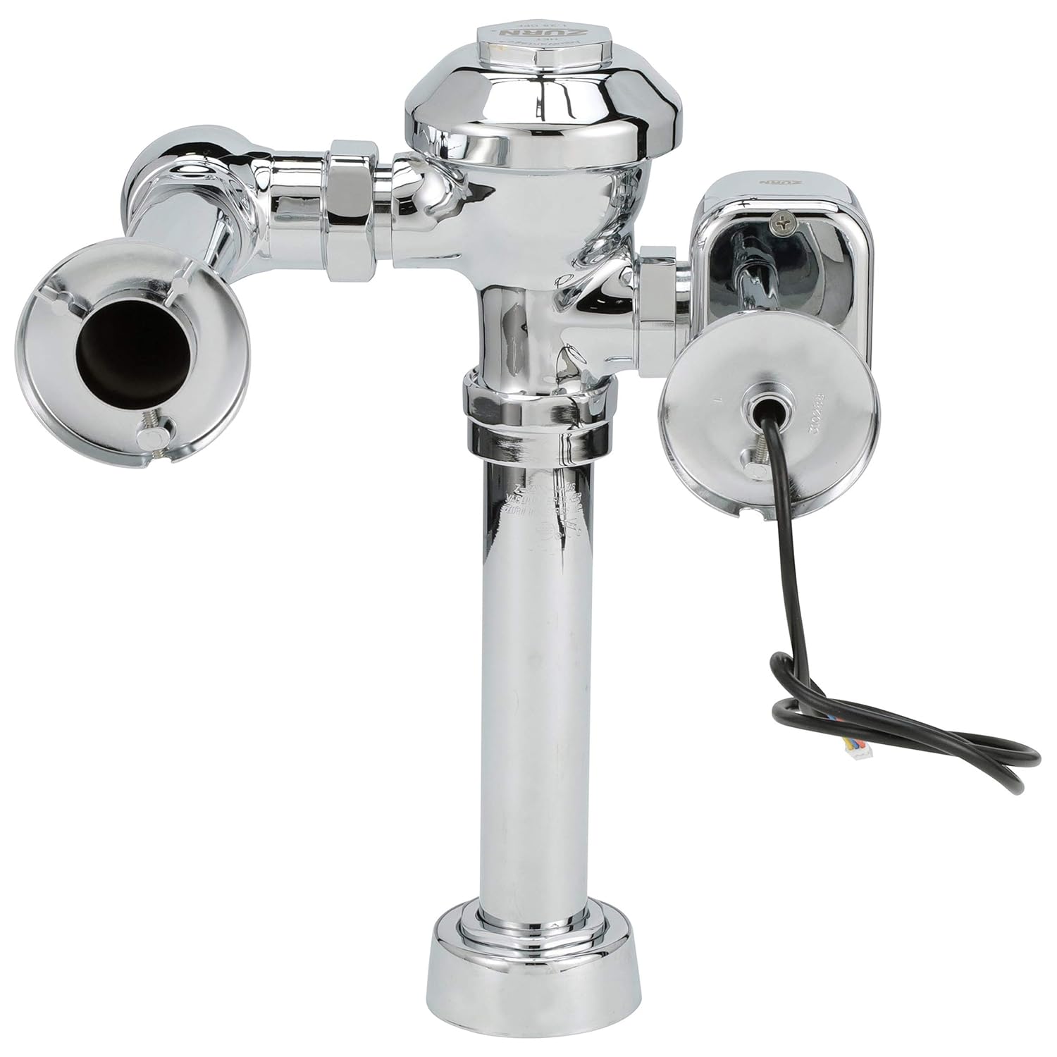 Zurn ZEMS6000AV-HET AquaVantage® Exposed Hardwired Sensor Flush Valve, 1.28 gpf, 11-1/2" Rough-in, 1-1/2" Top Spud, in Wall Sensor Chrome
