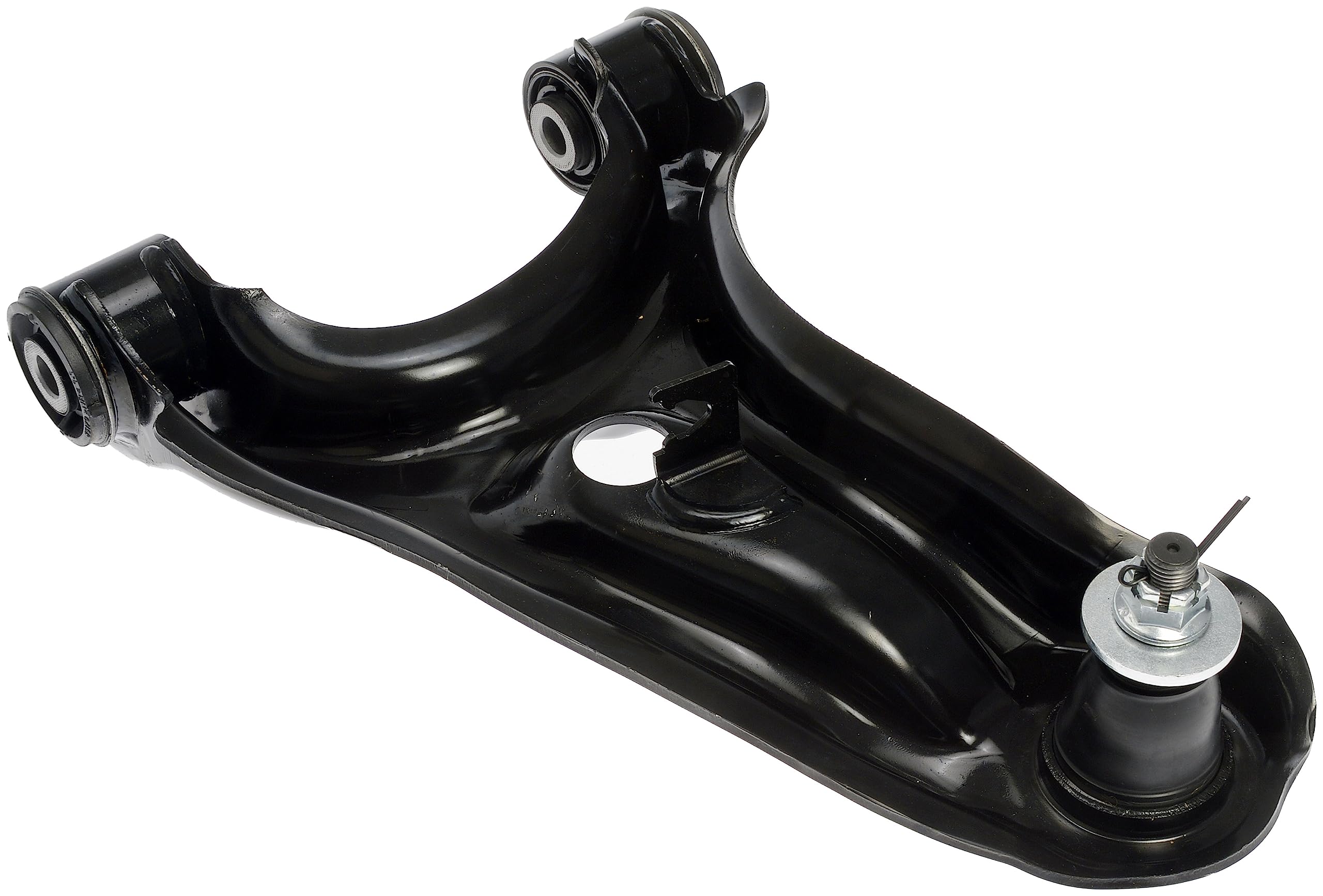 Control Arm - Suspension Control Arm And Ball Joint Assembly - This suspension control arm and ball joint assembly is a direct replacement for the original equipment on specific vehicle applications. An industry-leading evaluation process ensures a smooth ride, directional stability and predictable dynamics. - Dorman Premium CB50608PR Rear Passenger Side Upper Suspension Control Arm and Ball Joint Assembly Compatible with Select Acura/Honda Models