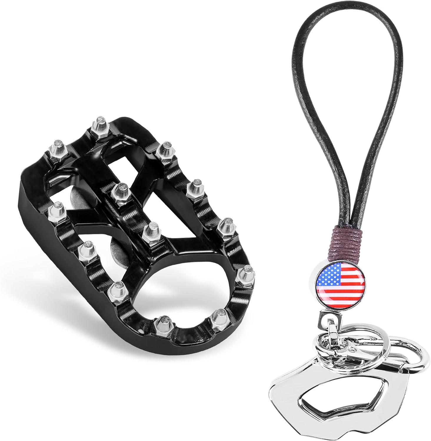 Brake Pedal Cover and Key Holder Key Chain Cover for Can Am Spyder F3 F3-S F3-T F3-LTD Accessories