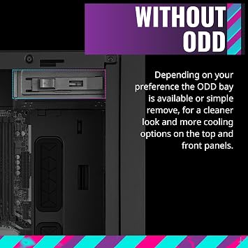 Cooler Master MasterBox NR400 Micro-ATX PC Case Tower Minimal Design Airflow Mesh Front Panel 240mm Water Cooling Compatible Tempered Glass Single Headset Jack MCB-NR400-KG5N-S00