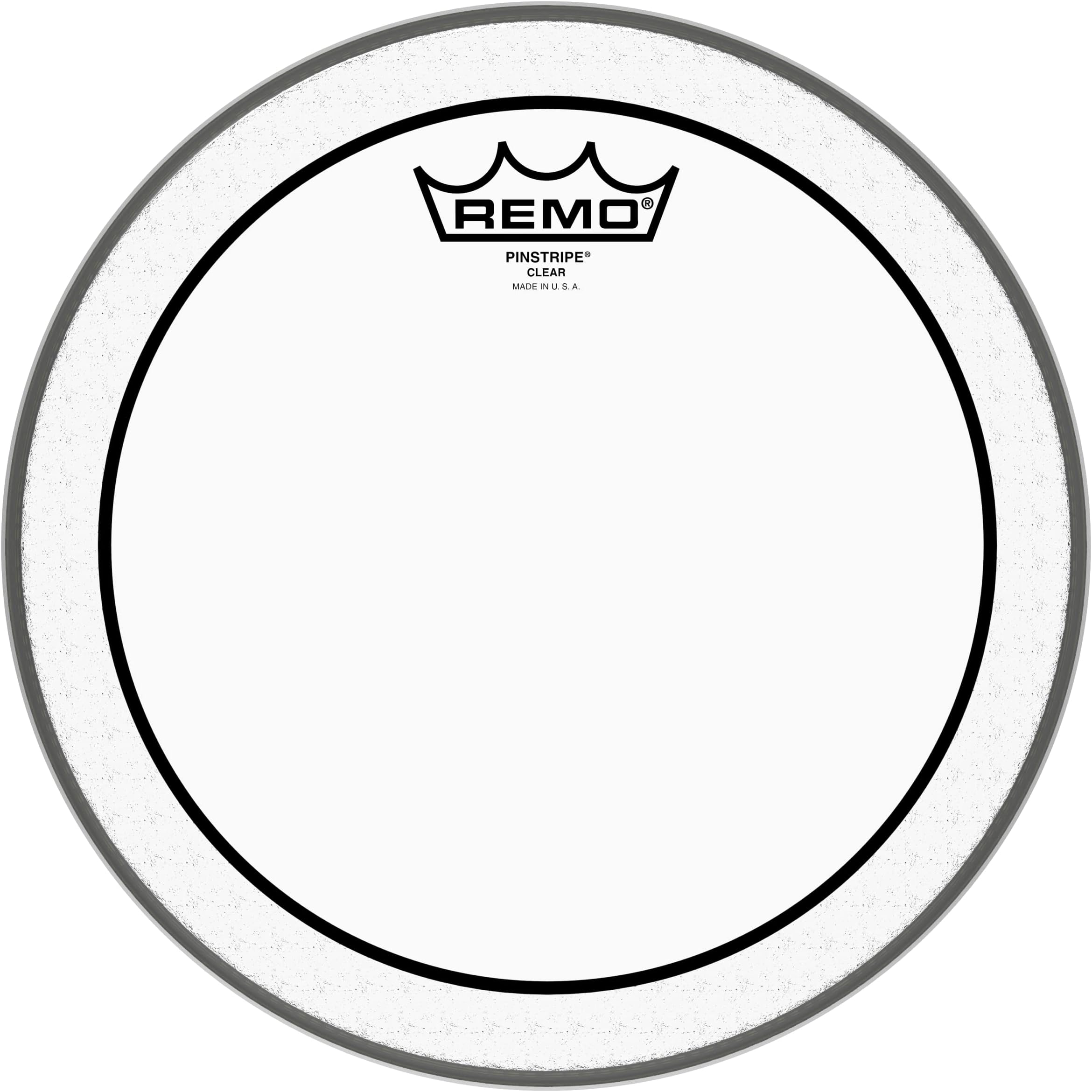 REMOSchlagzeugfell Drum Head Pinstripe transparent 10" PS-0310-00