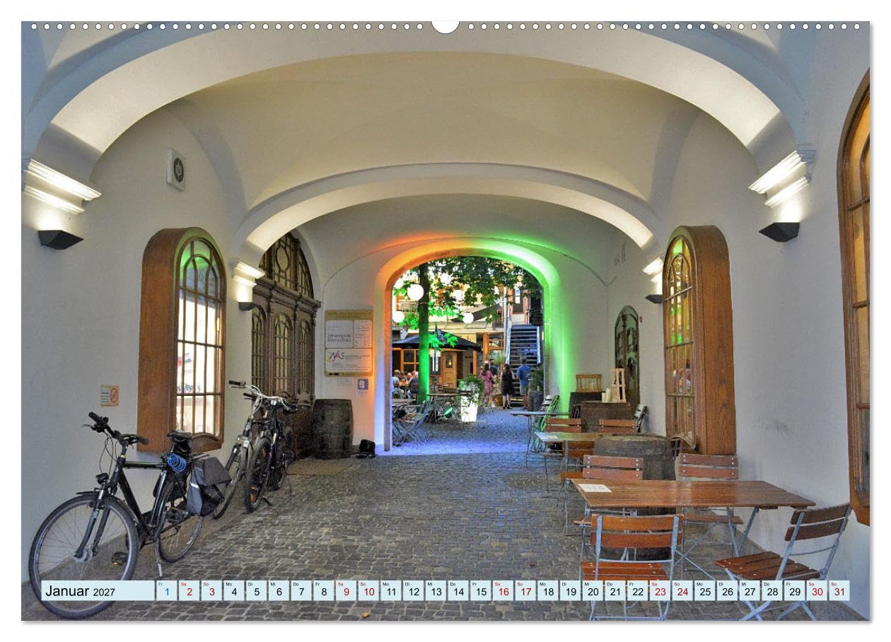CALVENDO · Amberg meine Heimatstadt (Kalender 2027) | DIN A2 Querformat · Wandkalender · Herz der Oberpfalz bietet Barock und Moderne für Jedermann