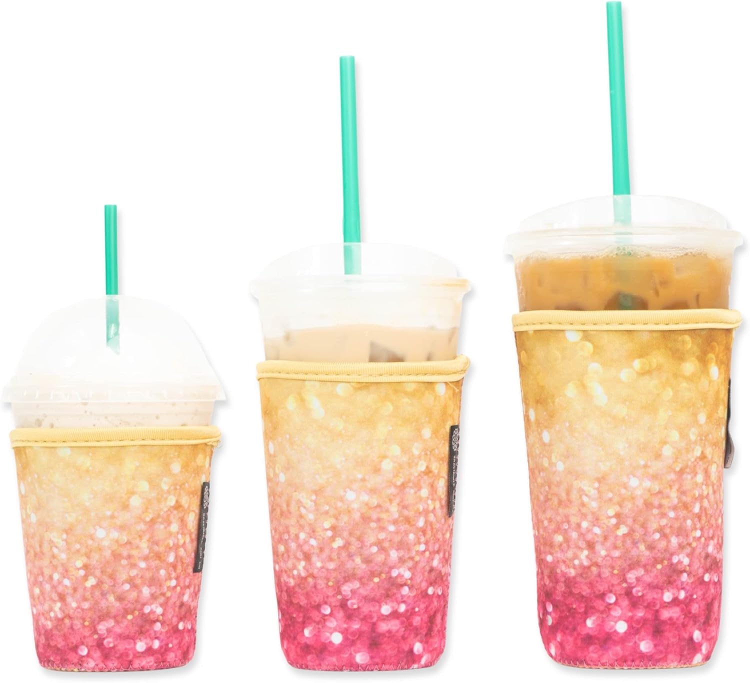 Baxendale Iced Coffee Sleeves for Cold Drink Cups 3 Pack