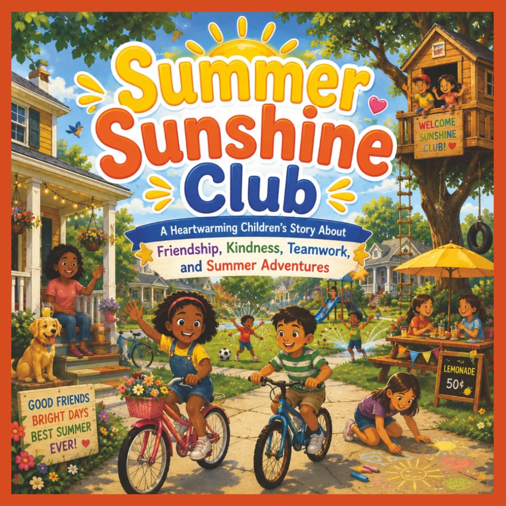 Summer Sunshine Club: A Heartwarming Children's Story About Friendship, Kindness, Teamwork, and Summer Adventures