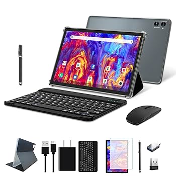 黒猫タブレット10インチ Wi-Fiモデル 12GB+128GB+1TB Amazon | 【最新タブレット8コア】タブレット 10インチ wi-fi