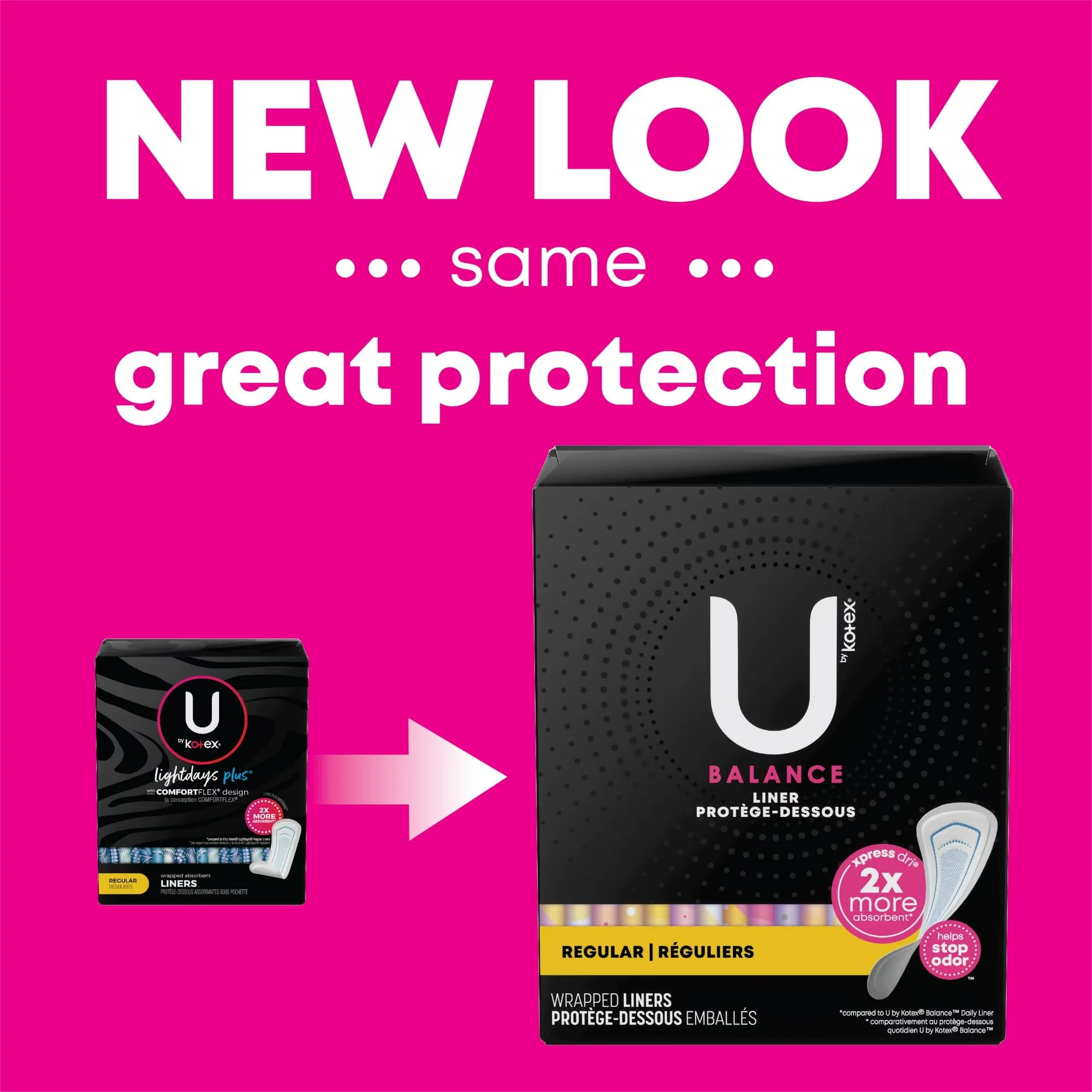 U by Kotex Curves Panty Liners Regular (Pack of 4)4