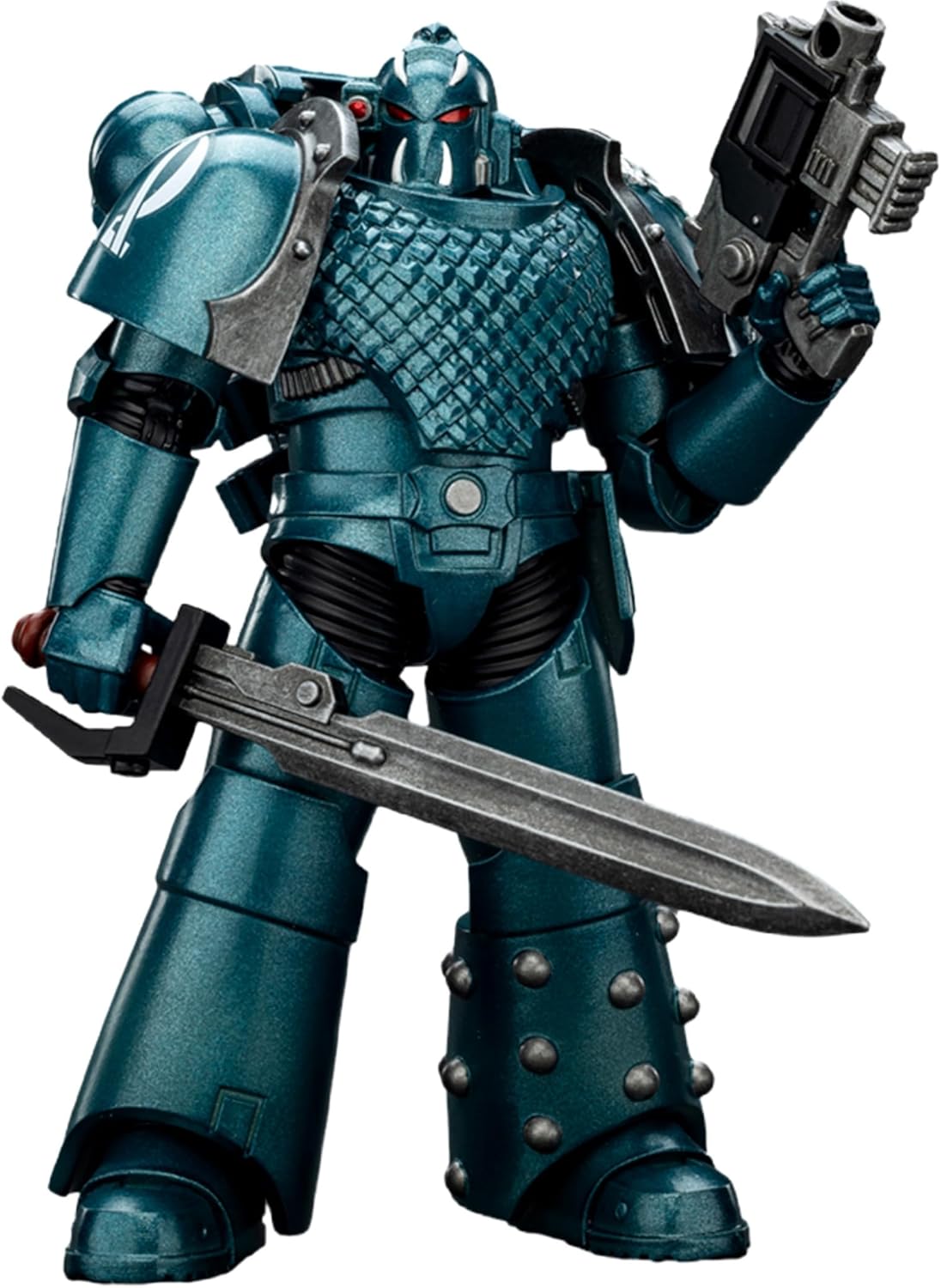 JOYTOY Warhammer 40K The Horus Heresy 1/18 Action Alpha Legion Headhunter Prime Collection Model Birthday Gifts