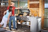 Rösle Fuente Universal Pro para Barbacoa con Borde Alto para Adobar, Servir O Como Bandeja de Goteo para Barbacoas de Gas y Carbón, Acero Inoxidable 18/10, Apta para El Lavavajillas - 3