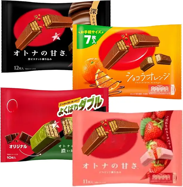 Japanese Kit-Kat Mini Bars 4-Pack - Matcha Green Tea & More Flavors