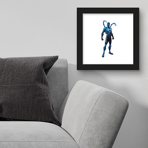 Miniatura 3 de Trends International Gallery Pops DC Comics Blue Beetle - Póster de pared con postura, 12 x 12 pulgadas, versión de marco negro