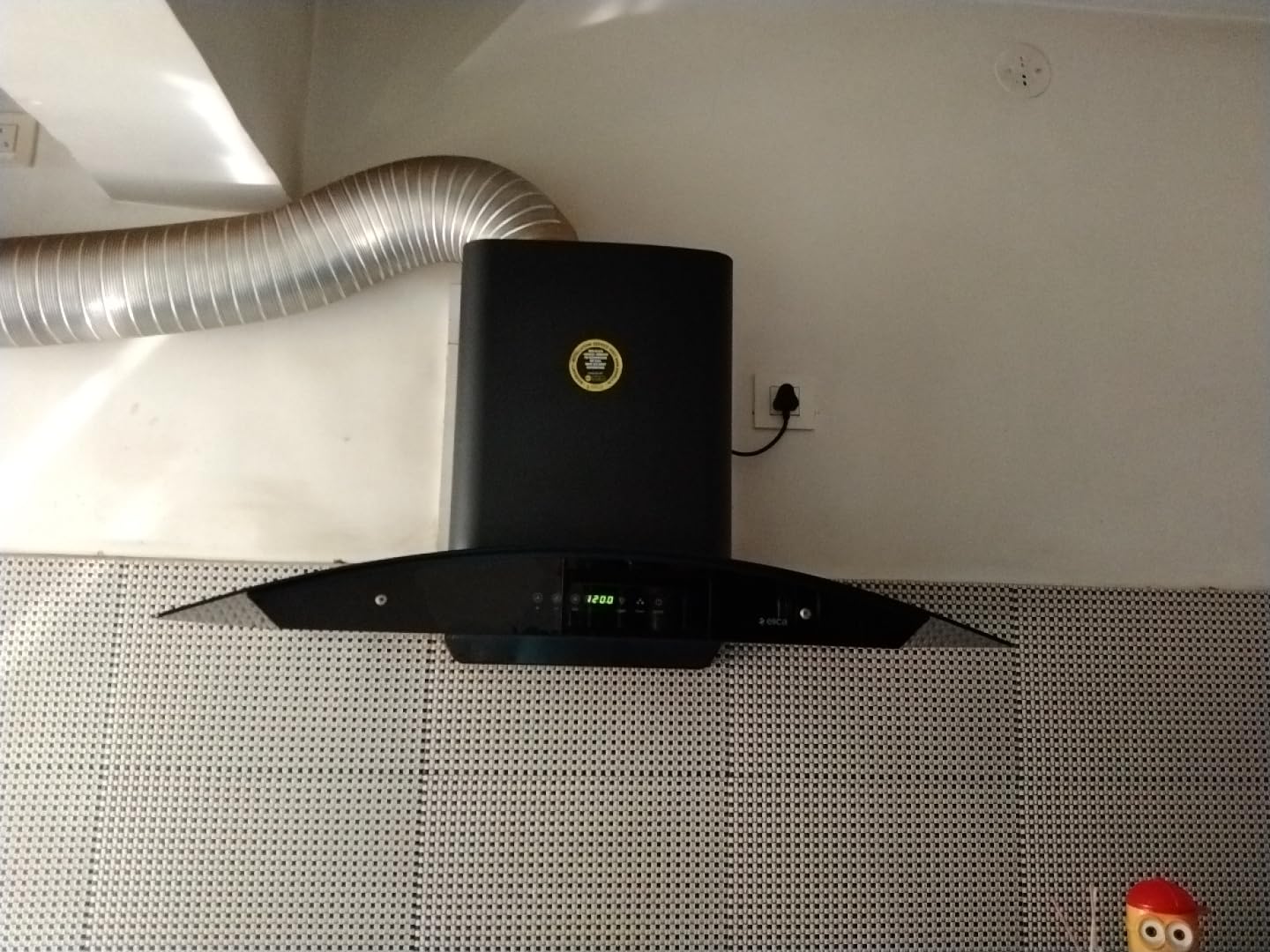 Elica 60 cm 1100 m3/h Chimney (ESCG BF 60 Touch nero, Black) Amazon