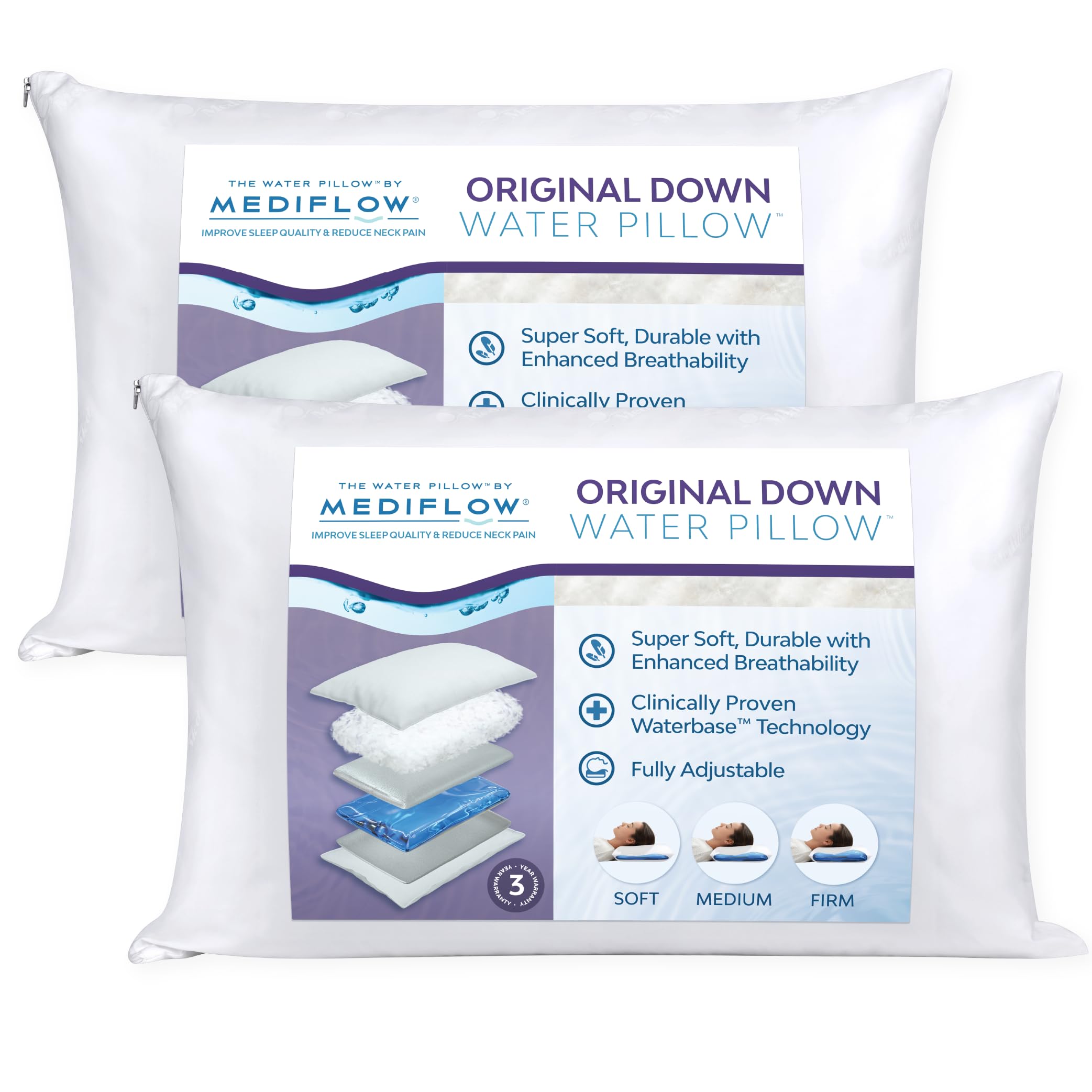 Amazon.com: Mediflow- The Original Inventor of The Water Pillow