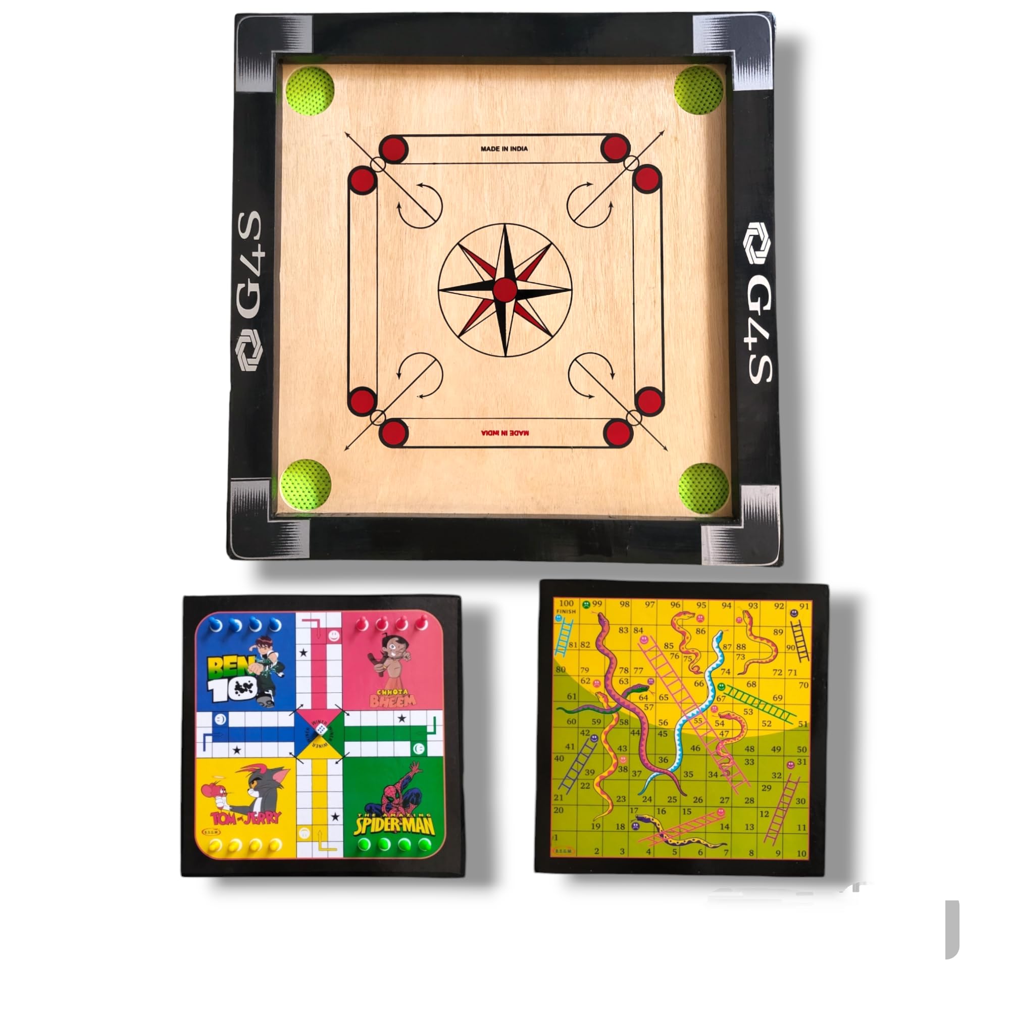 See full amazon price history chart for G4S Carrom Board for Kids 20 inches Glossy Finish with Carrom Board Coins, Carrom Board Striker and Magic boric Powder, with Ludo Board Game and Snake and Ladder Game Begin! G4S Carrom Board for Kids 20 inches Glossy Finish with Carrom Board Coins, Carrom Board Striker and Magic boric Powder, with Ludo Board Game and Snake and Ladder Game Begin! (B0D3Y3ZXMH) Amazon Price History, Amazon Price Tracker