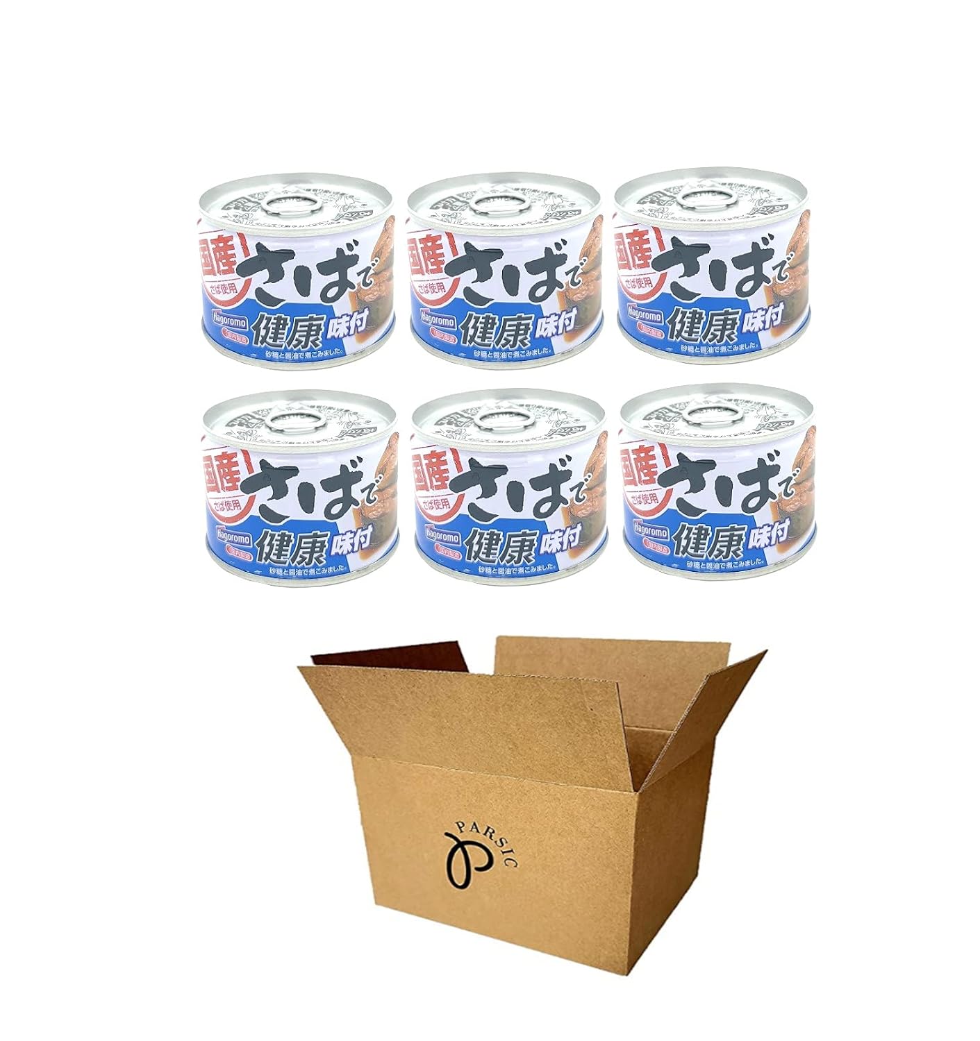 Hagoromo Canned Mackerel Multi-Pack - Miso, Shoyu - 5.64 Oz (160g) (Shoyu (6-PACK))