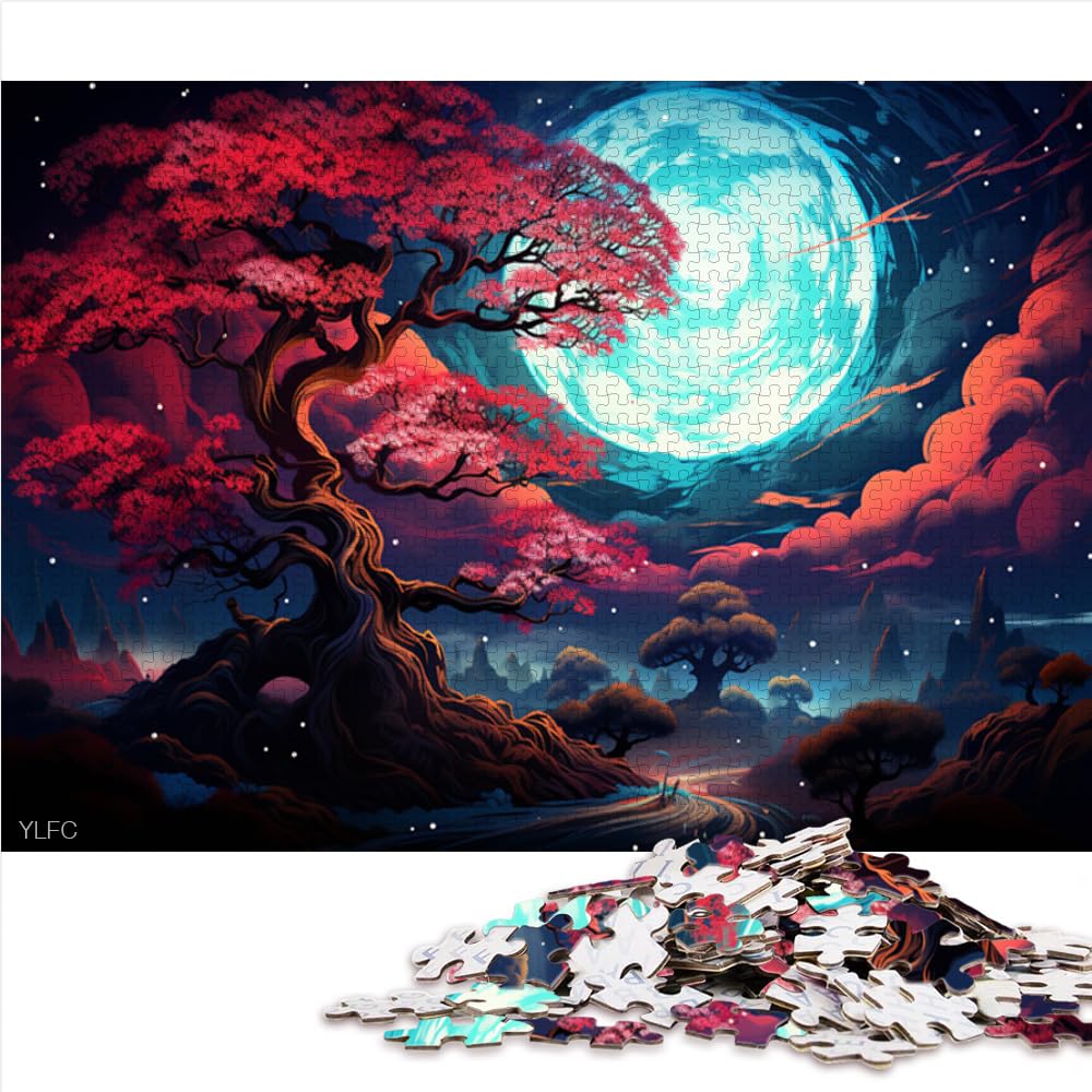 Puzzle Fleurs De Cerisier – 1000 Pièces – Format 26,75 X 19,25 Pouces – Fabriqué Aux États-Unis