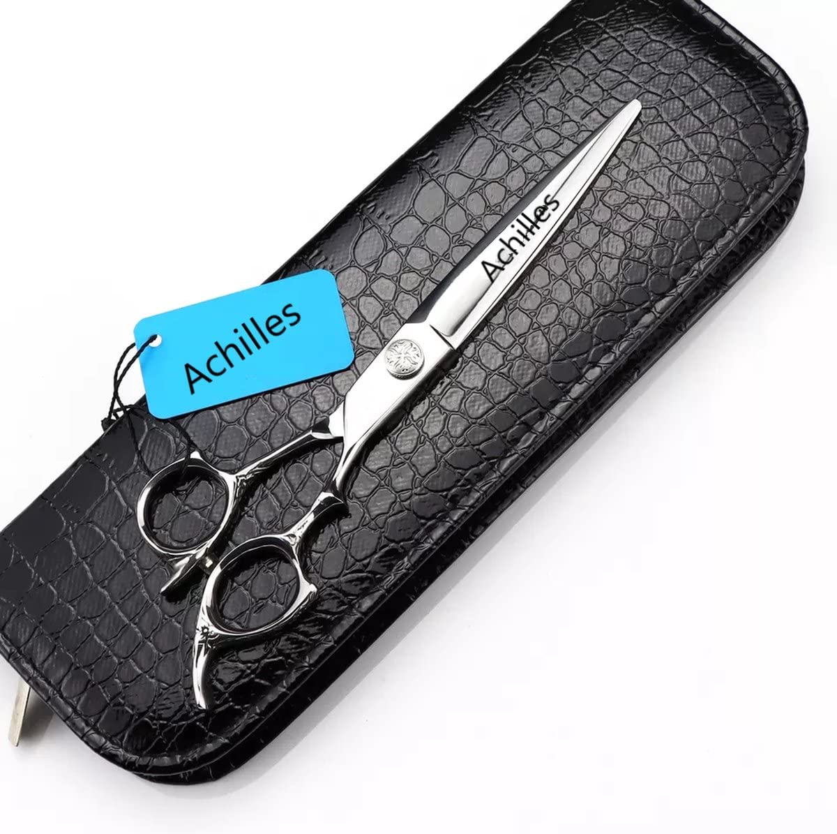 Achilles Professionelle Hundeschere 7 Zoll - Hochwertiger japanischer Stahl - Hundepflege Schere