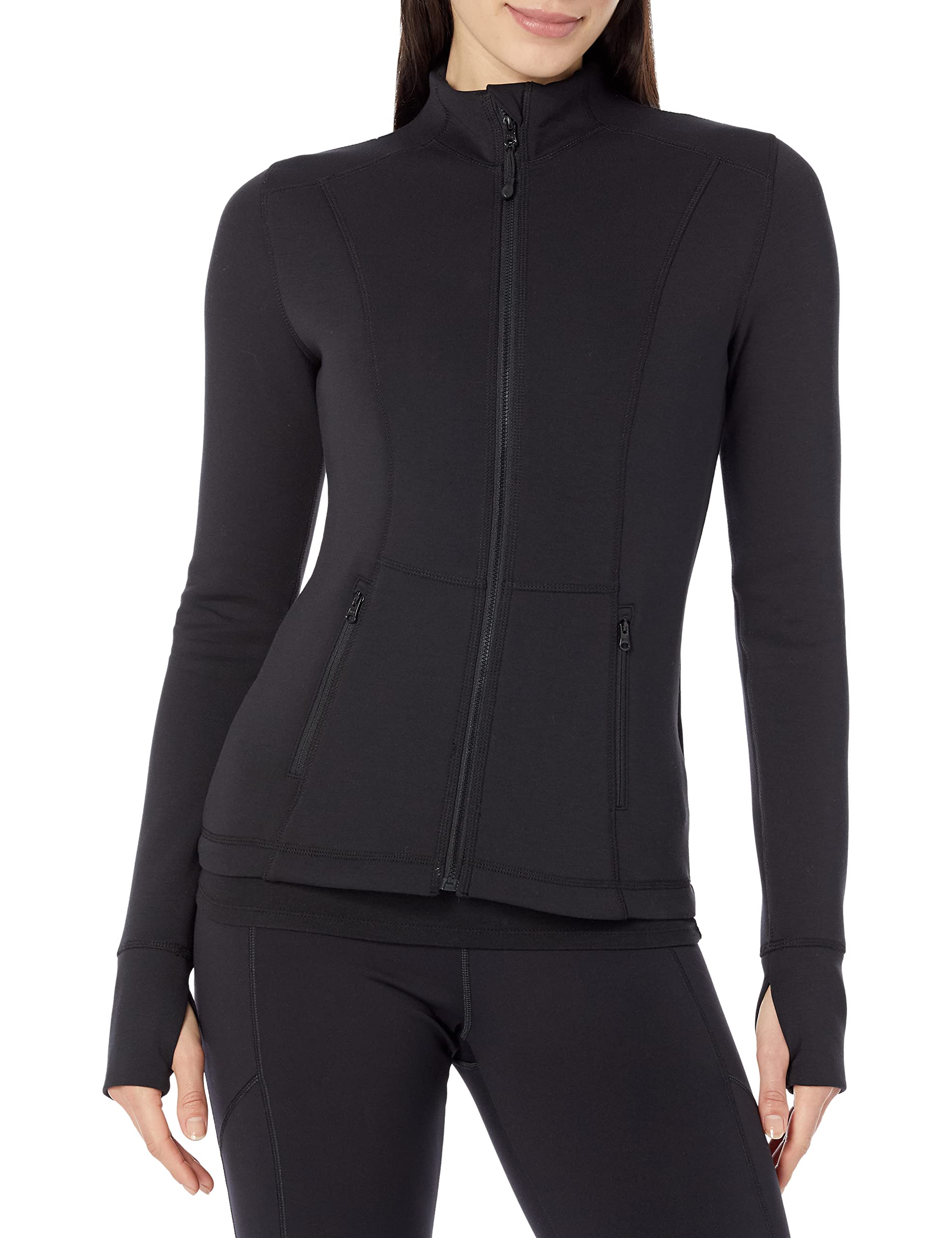 Women's Active Sweat Zip Through Jacket