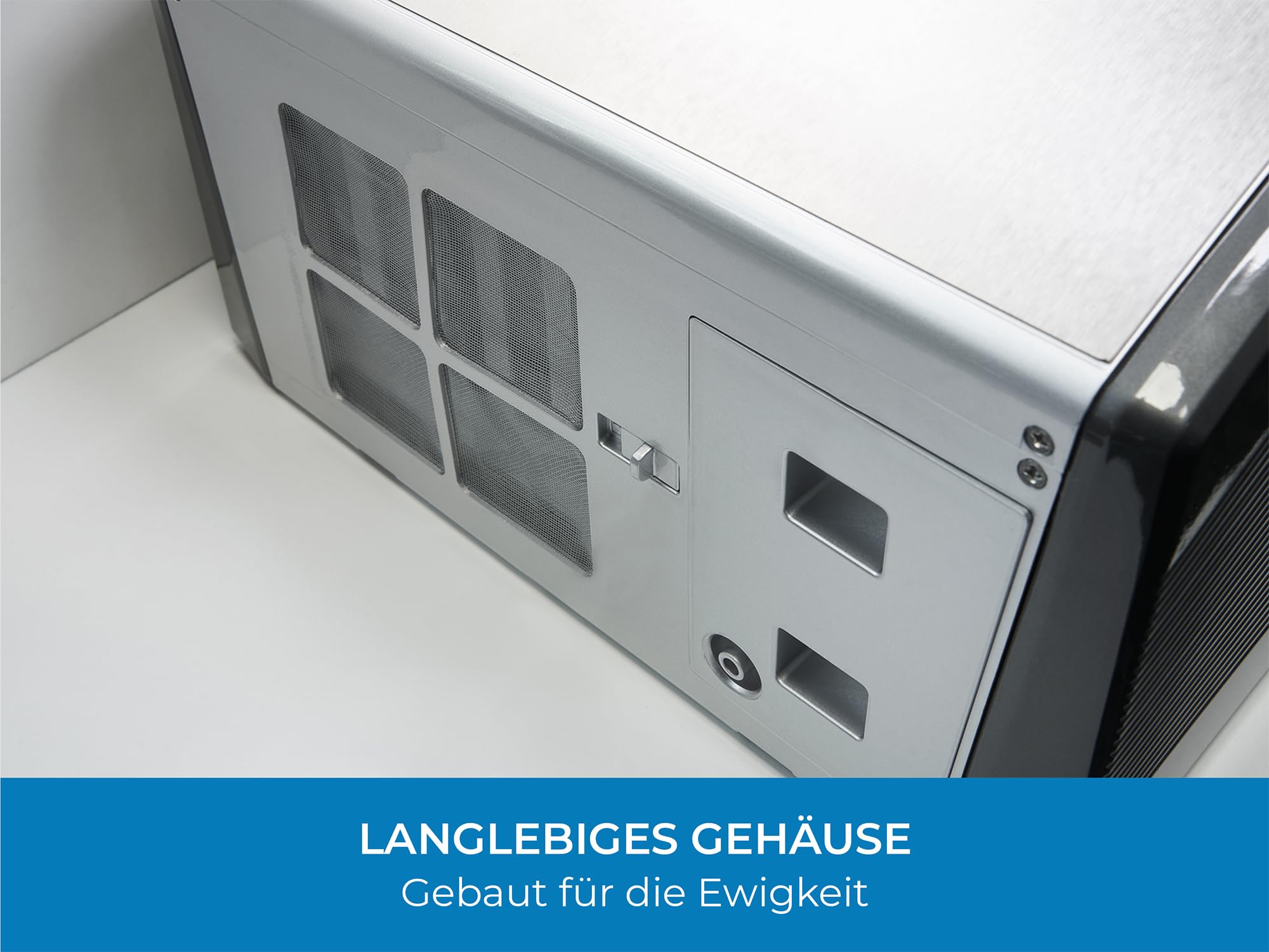 Bremmer Power Blade Händetrockner, gebürsteter Stahl