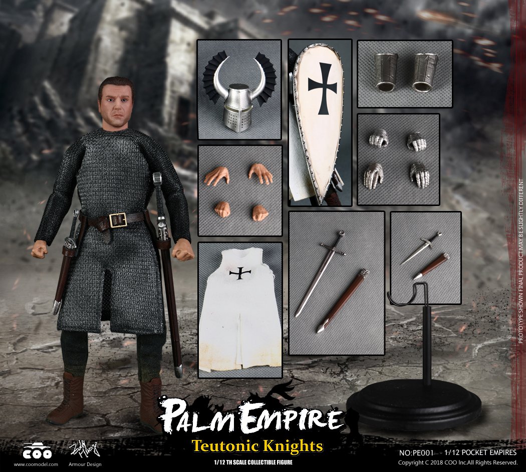 Amazon.co.jp: COOMODEL PE001 ポケットエンパイヤ ドイツ騎士 1/12