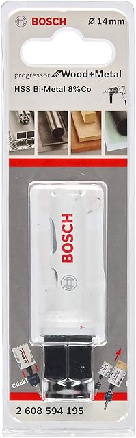 Bosch Professional Hole Saw Progressor for Wood & Metal (Wood and Metal, Ø 14 mm, Drill accessories)
