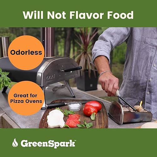 Miniatura 7 de Iniciadores de fuego naturales para parrilla, ahumador, horno de pizza, barbacoa, chimenea, estufa de madera y pellets, hoguera, quemadura larga